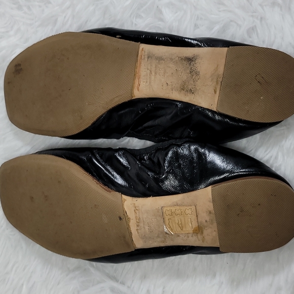 Marc Jacobs Black Ballet Flats Size 7.5 w w magnolia pearl - Picture 10 of 12
